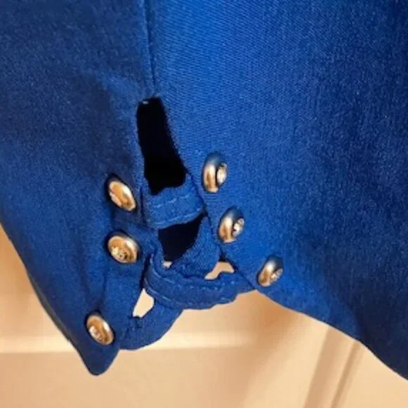 Blue JM Capris - Picture 2 of 3